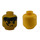 LEGO Minifigura Headnwith Stubbles y Scar  (Espiga de seguridad) (3626)