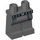 LEGO Minifigure Hüften und Beine mit Schwarz Gürtel und Silber Kette (3815 / 57025)