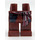 LEGO Minifiguur Heupen en benen met Dark Blauw Vest Tails en Rood / Wit Sash (95259 / 97989)