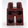 LEGO Minifigure Heupen en benen met Dark Blauw Vest Tails en Rood / Wit Sash (95259 / 97989)