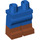 LEGO Minifigure Hüften und Beine mit Dark Orange Boots (21019 / 77601)