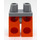LEGO Minifigure Hüften und Beine mit Groß Pockets und Grau Belts (3815 / 13323)