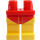 LEGO Minifigure Hüften und Beine mit rot Kurz Swimming Pants (34127 / 91631)