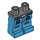 LEGO Minifigure Heupen met Riem en Dark Azure Poten met Voorkant Pockets en Knee Pads (3815 / 96205)