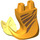 LEGO Minifigure Mermaid Schwanz mit Gelb Schwanz (76125 / 104464)