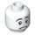 LEGO Minifigur Mime Hoved med Sad Expression (Sikkerheds knops) (3626 / 92116)