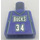 LEGO Minifigure NBA Torso with NBA Milwaukee Bucks #34