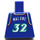 LEGO Minifigure NBA Torso with NBA Utah Jazz #32