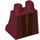 LEGO Minifigure Skirt mit Dark rot Skirt (36036 / 104269)