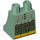 LEGO Minifigure Skirt with Sybill Trelawney Dark Green and Yellow Skirt (38452 / 39508)