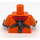 LEGO Minifigure Torso Coast Guard with Red Life Vest (76382)