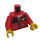 LEGO Minifigure Torso Jacket with Zippered Pockets with Space Logo on Black (973 / 76382)