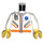 LEGO Minifigure Torso Paramedic Zippered Jacket with Medical Logo and Walkie-Talkie (973 / 76382)