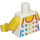 LEGO Minifiguur Torso met Bathing Pak of Tank Top met Sterren (973 / 76382)