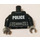 LEGO Minifigure Torso mit Zippered Jacket mit Sheriff&#039;s Badge (Beidseitig) (973 / 76382)