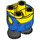 LEGO Minion Body met Feet met Blauw Overalls (67644 / 68995)