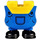 LEGO Minion Ciało z Feet z Niebieski Kombinezon (67644 / 68995)