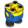 LEGO Minion Tělo s Feet s Modrá Kombinézy a logo (67644)