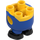 LEGO Minion Tělo s Feet s Modrá Kombinézy a logo (67644)