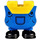 LEGO Minions Body with Feet with Blue Overalls (67644 / 68995)