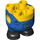 LEGO Minions Body with Feet with Blue Overalls with Yellow Logo (67644)