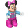 LEGO Minnie Topo con Blu Superiore Figura Duplo