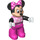 LEGO Minnie Mouse with Dark Pink and White Spotted Bow Duplo Figure