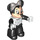 LEGO Minnie Mouse with Silver Bow Duplo Figure