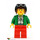 LEGO Miss Gail Storm with Brown Helmet Minifigure