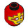 LEGO Mister Miracle Minifigure Head (Recessed Solid Stud) (3626 / 66055)