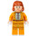 LEGO Molly Weasley z Bright Światło Pomarańczowy Strój Minifigurka