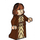 LEGO Molly Weasley with Brown and Tan Robe Minifigure