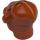 LEGO Mon Calamari Head with Dark Brown Skin Texture