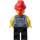 LEGO Motorfiets Monteur Minifiguur