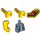 LEGO Moto Mechanic Sleeveless Jacket Torse (973 / 88585)
