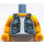 LEGO Motorcycle Mechanic Sleeveless Jacket Torso (973 / 88585)