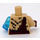 LEGO Mottrot Minifigure Busto (973 / 16933)