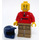 LEGO Mountain Biker met Dark Blauw Helm Minifiguur