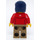 LEGO Mountain Biker with Dark Blue Helmet Minifigure