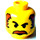 LEGO Mr Cunningham Head (Safety Stud) (3626)