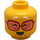 LEGO Mrs. Castillo Minifigure Head (Recessed Solid Stud) (3274 / 102977)