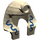 LEGO Mummy Headdress avec Snakes avec anneau solide à l&#039;intérieur (90462 / 93851)