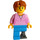 LEGO Museum Visitor - Prosthetic Jambe Minifigurine