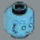 LEGO Mythrol Head (Recessed Solid Stud) (3626 / 100535)