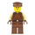 LEGO Naboo Security Officer med Brun Uniform  Minifigur