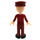 LEGO Nate, Dark Red Uniform Minifigure