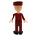 LEGO Nate, Dark rouge Uniform Figurine