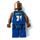 LEGO NBA Kevin Garnett, Minnesota Timberwolves #21 Dark Blau Uniform Minifigur