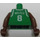 LEGO NBA player, Antoine Walker, Boston Celtics Torse