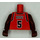 LEGO NBA player, Jalen Rose, Chicago Bulls Torso